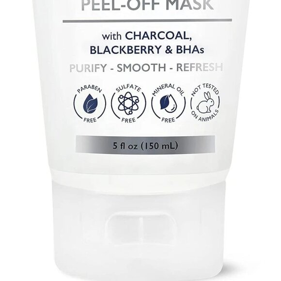 2X Spa scriptions DETOXIFYING Black Peel-off Mask w/ Charcoal, Blackberry 5oz - Picture 6 of 6